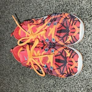 Womens Nike Free 5.0 TR FIT 4 colorful athletic shoes Size 8 like new